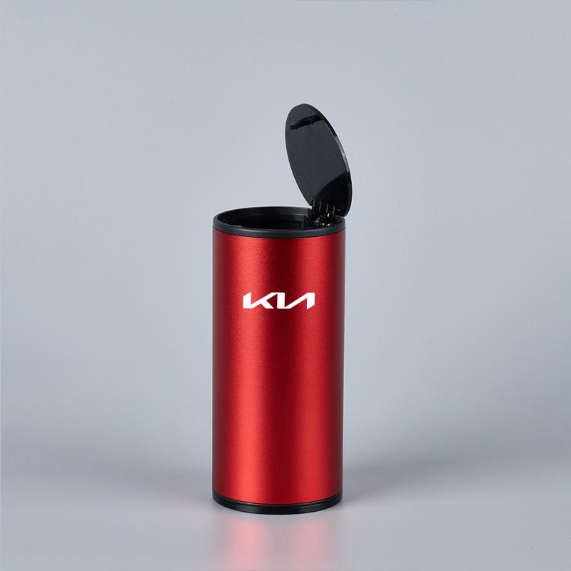Car Trash Can Organizer Storage Bag Garbage Bin Ashtray Accessories For KIA Rio K5 K2 Sportage Ceed Sorento Picanto Stinger Soul QU2