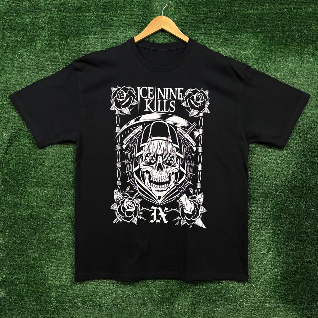 Ice Nine Kills Welcome To Horrowood Heavy Metal Band T-Shirt Size Extra Large
