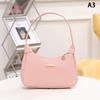 Lichee Leather Women Shoulder Bag Retro Solid Color Hobos Handbags Leisure Underarm Armpit Bag  Exquisite Shopping Bag