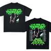 Tričko Youngboy MASA TOUR, Retro Unisex Tričko rappera Youngboy S-5XL