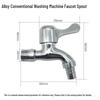 YIXI Quick-Open Zinc Alloy Washing Machine Faucet