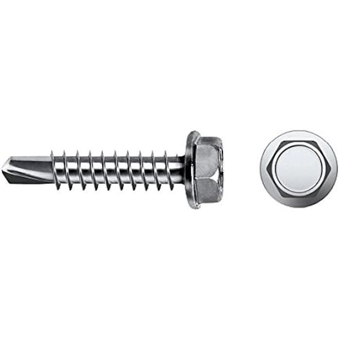 Tornillo punta broca hexagonal - CELO - 7504K - 5,5x32 mm - Zincé - Lot de 250 unités