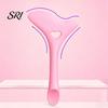 Eyeliner Shaping Tool Silicone Stencil Eyeshadow Guide Multi-Function Makeup for Lips Lashes Symmetrical Eyes Brows Reusable Precise Winged