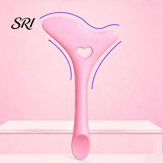 Eyeliner Shaping Tool Silicone Stencil Eyeshadow Guide Multi-Function Makeup for Lips Lashes Symmetrical Eyes Brows Reusable Precise Winged