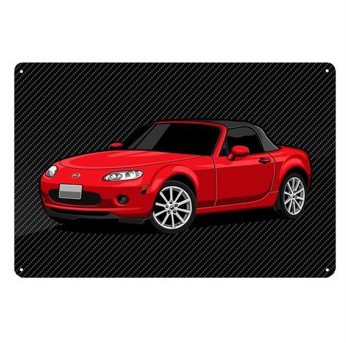 

Mx5 Miata Nc Roadster Car Metal Poster Tin Sign 20x30cmaluminum 20x30cm（7.8x11.8inch）