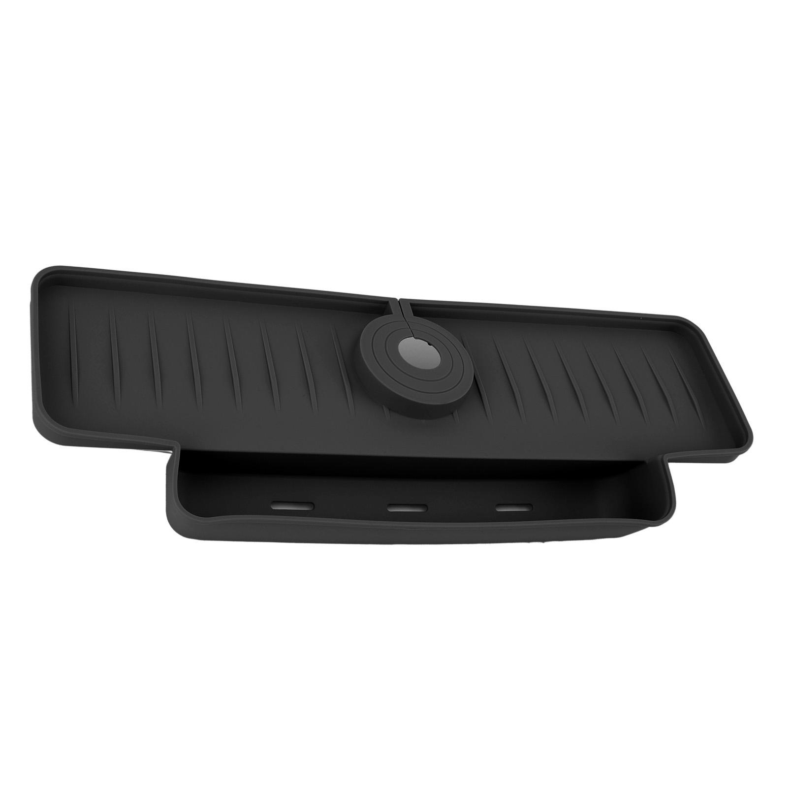 Faucet Proof Draining Rack Silicone Foldable Faucet Handle Drip Catcher Tray Drainer Shelf Basket for Kitchen