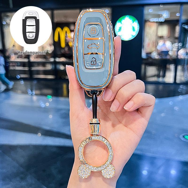 High-End Personalized Protective Shell for FAW Hongqi H7 Key - Stylish Unisex Design