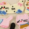 9 Pcs Cartoon Cats Embroidered Patches Iron on Patches Animal Decorative Patches Sewing on Applique Patches for Clothes