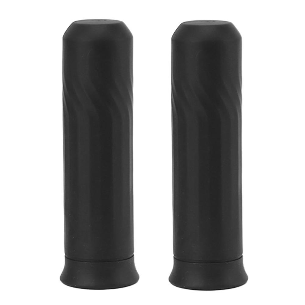 1 Pair Rubber Handle Grip Cover Scooter Handle Grip Cover for NIU KQi2 and KQi3 Electric Scooter чёрный
