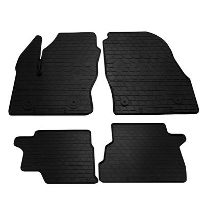 Tapetes de borracha para Transit Connect (4 peças, Arraia Premium) para Ford Connect 2014-2021