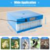 Bymaocar Blue 64 Egg Automatic Incubator Digital Poultry Hatcher W/ Temperature & Humidity Control,Auto Egg Turning Function