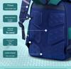 Ultraleichter Jungen-Rucksack mit Rückenstütze für die Klassen 1-6