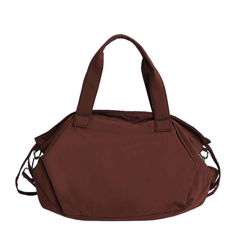 Torebka na ramię Damska torebka crossbody ze ściągaczem Jednokolorowa torba tote