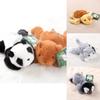 Cute Fox Penguin Panda Turtle Rabbit Animal Lying Plush Doll For Kids And Girls Gift