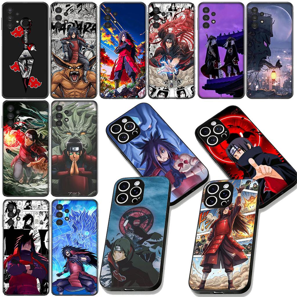 Uchiha Madaras Narutos Akatsuki Itachi Cover for Motorola Moto G86 G14 G35 G34 G45 G55 G67 G75 G85 G24 G15 G54 G57 Power Case
