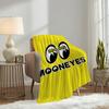 Fashion M-Mooneyes-Brand Logo Blanket Plush Nap Sofa Rug for Living Room Warm Office Bedroom Birthday Home Travel Kid Gifts