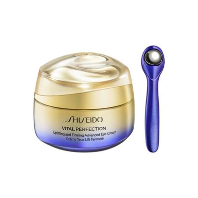SHISEIDO Vital Perfection Advanced Eye Cream 15g Eye Cream Creamy Elegant and Luxurious Floral Scent Eye Reduces and Firmness Shiseido (Quasi-drug)