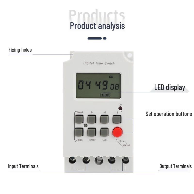 Lilang Digital Programmable Timer Switch