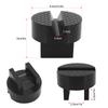 1PCS Jack Stand Pad Adapter Support Grip for Slotted Frame Rail Unique Design Protector Compatible for VW BMW Ford Nissan Toyota