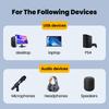Mini External Usb To 3.5mm Sound Card Mic Headphone Jack Stereo Headset Sound Card Audio Adapter Speaker Interface For PC Laptop