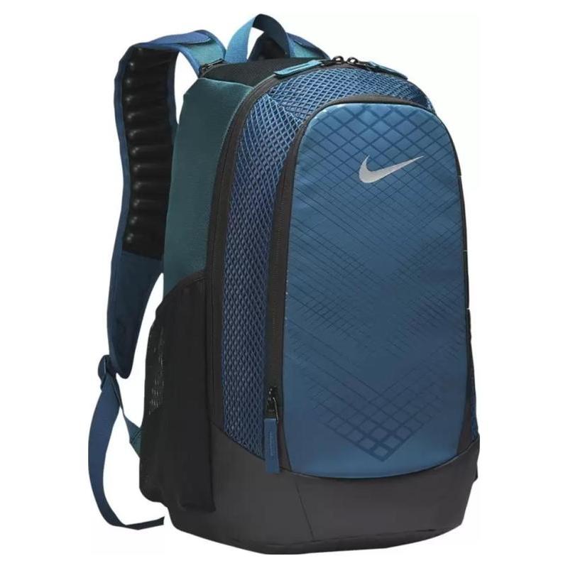 Nike Polyester Backpack Unisex Blue Green Casual BA5474-498