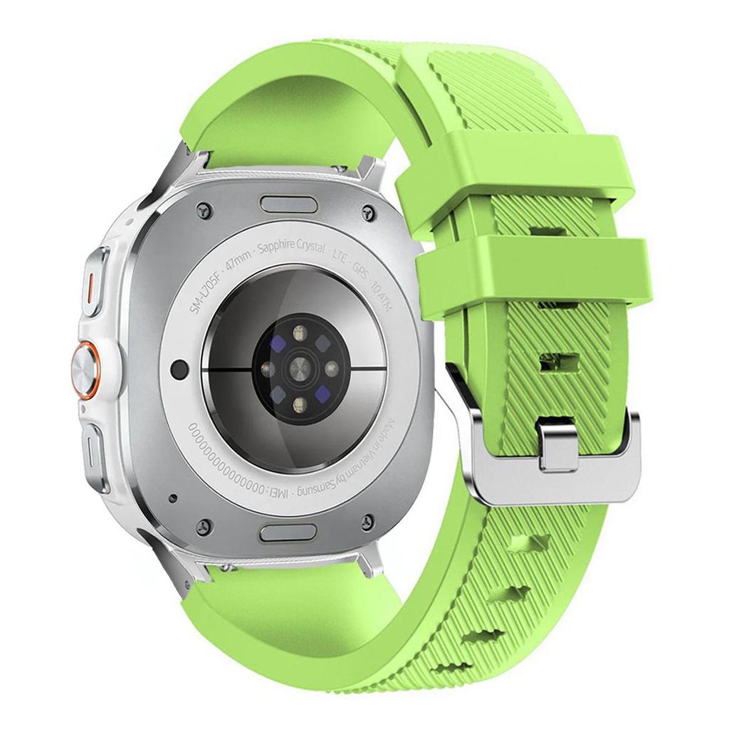 Silicone Strap for Samsung Galaxy Watch 8 40 44 46mm Sports Bracelet Quick Fit Watchband for Galaxy Watch 8Ultra 47mm Wrist Band