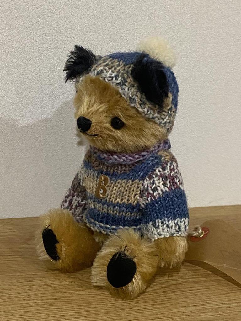 [USED] Artist Teddy Bear with Clothes