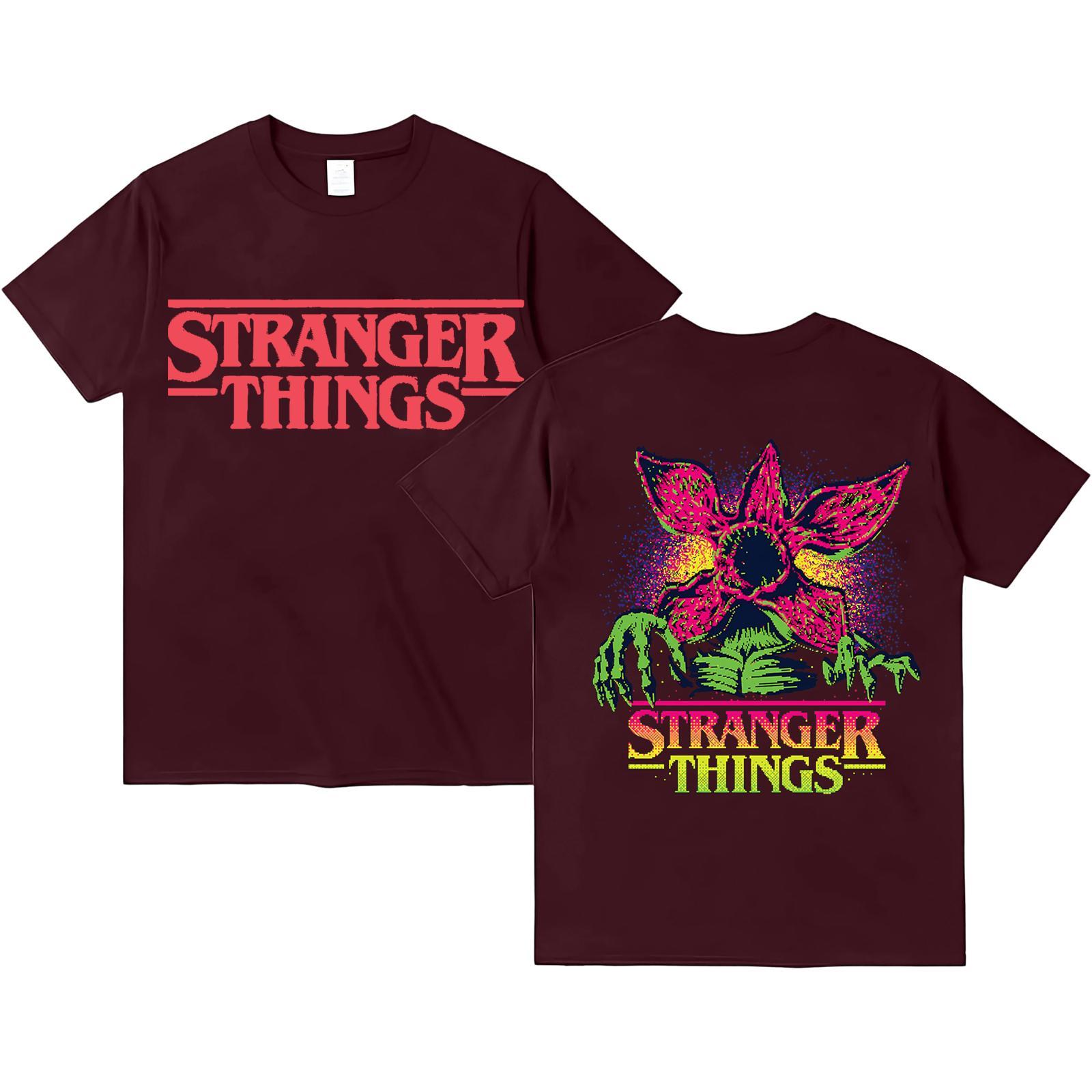 

Женская модная и повседневная футболка с длинным рукавом и принтом, с коротким рукавом XXL винный