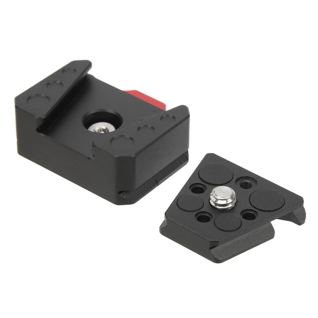 V Lock Quick Release Plate Multipurpose Stable Mini V Lock Assembly Kit for DSLR Tripod