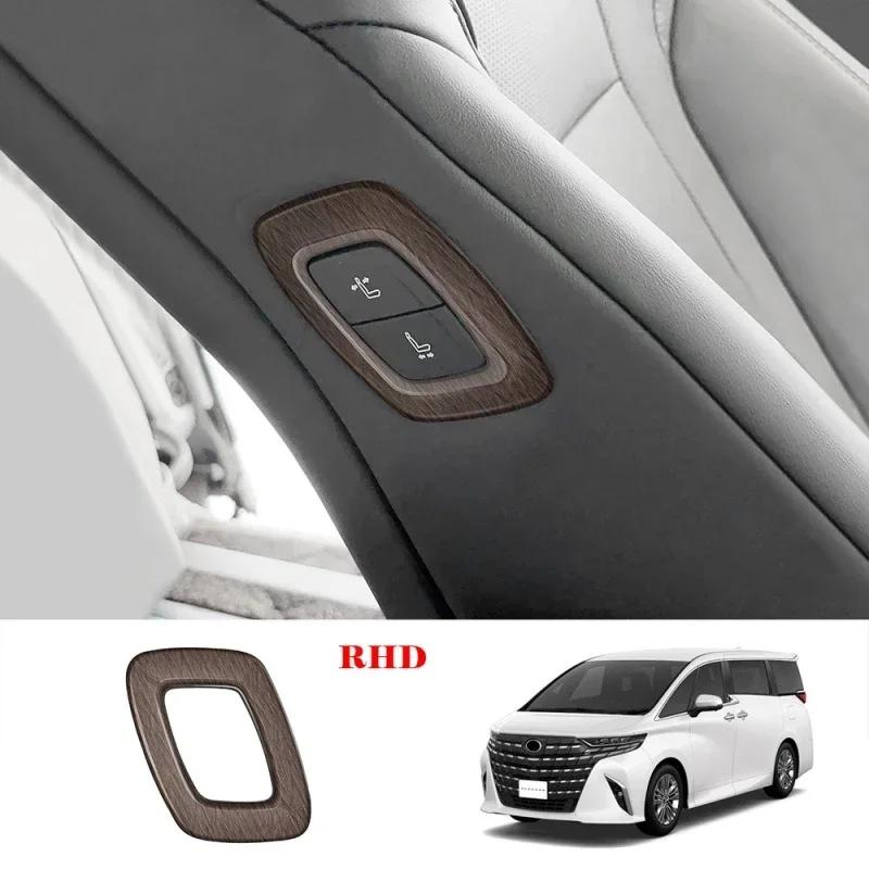 LHD RHD Для Toyota Alphard Vellfire 40 Серии 2024 ABS Дерево Аксессуары для салона Накладка на переключатель стеклоподъемника, селектор КПП, вентиляционное отверстие AC RHD Driver s seat