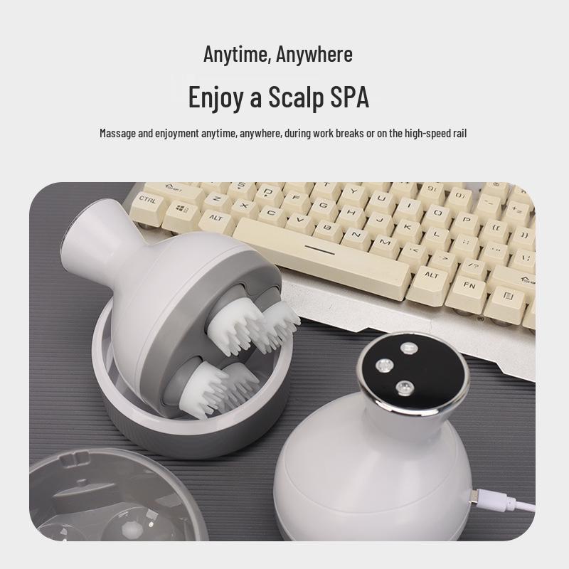 Electric Dragon Claw Head Massager - Pressing & Kneading Scalp Relaxer