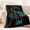 6 Size The Warm and Comfortable Dragon Soft Blanket, Suitable for Living Room,Room Sofa Available in All Seasons,Gift for Friend