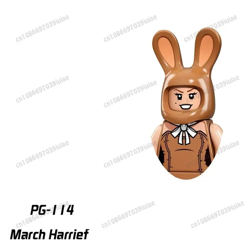 PG8032  BEAST KINGDOM Super Hero Clown Ivy Harley Quinn Catwoman Robin Bricks Cartoon Character building block Birthday Present