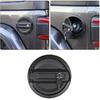 For Jeep JL Fuel Gas Tank Cap Cover Locking Fuel Door with Key for Jeep Wrangler JL 2018- & Unlimited Sport Rubicon Sahara