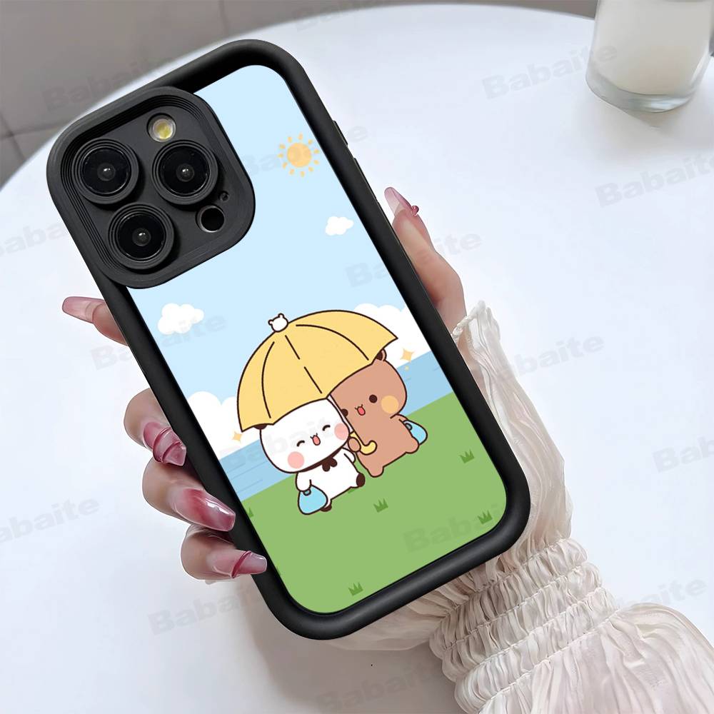 Cute Cartoon Bubu Dudu For iPhone 17 16 15 14 13 12 11 Pro Max Plus Phone Case Covers