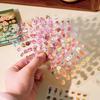 24sheets Kawaii Showa Cuisine Mini Sticker Book DIY Diary Album Scrapbook Junk Journal Collage Material Cute Stationery Stickers