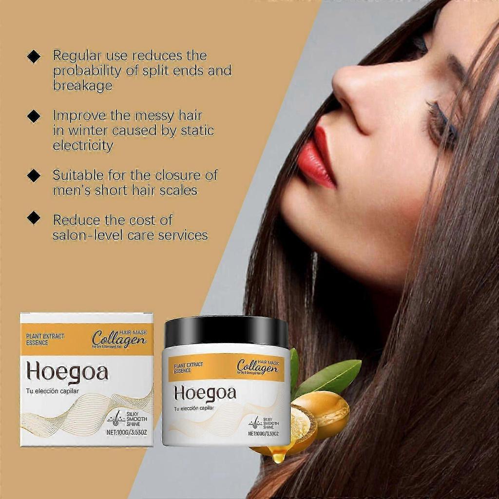 Revitalize Hair with Collagen Mask Moisturizing, Elasticity & Damage Repair