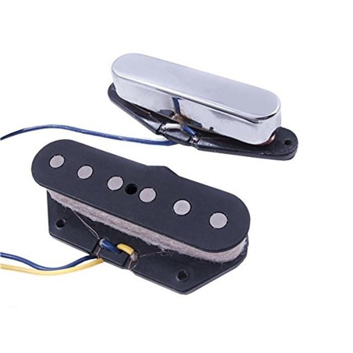 Fender Deluxe Drive Telecaster Pickups SET – Telecaster Guitar Pickups, Black/Red