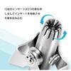 Xiao ber ber Manual Nose Hair Trimmer Rotating Style Battery-Free Washable with Cleaning Brush and Storage Case