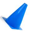 Football Training Marker Cones Running Sport Training Traffic Cones Set of 10 Pieces 18cm Blue