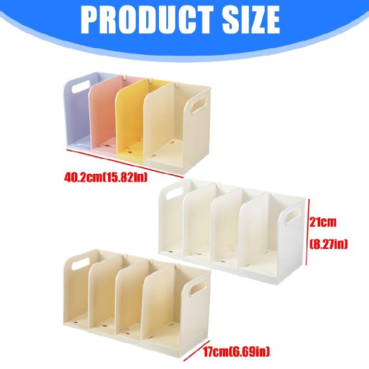 Books Holders Table Picture Album Holders for Displaying Books Plastic Books Stand Adjustable Design Bookends Bookshelfs