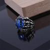 Men's Punk Colorful Evil Eye Rings for Men Women Fashion Vintage Demon Dragon Claw Ring Male Jewelry Accessories Gifts