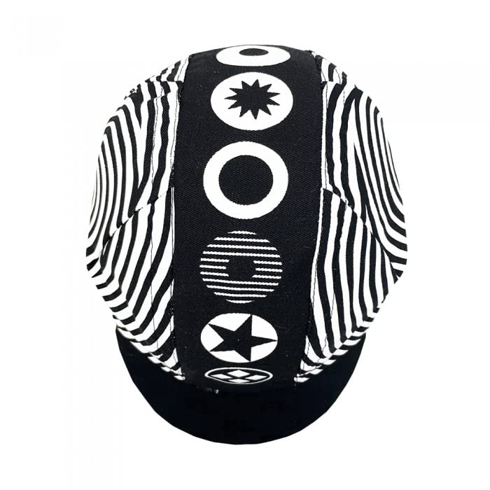 Cinelli FUTURA CAP SPIRAL Black White Free Size