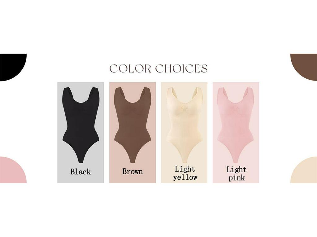 Nahtloser Damen-Jumpsuit mit Kreuzrücken und Tanga: Modisch, Hohe Elastizität, Formt Taille & Bauch, Atmungsaktiv, Hautfreundlich.