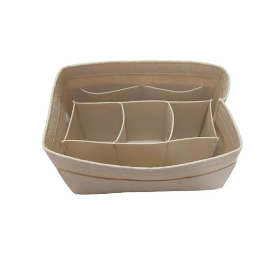 Toiletry Bag Organizer Multi-Pocket Inner Lining of Bag Protects Bag from Scratches And Stains