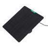 10W 5V Security Camera Solar Panel ETFE Waterproofing Type C Fast Charging Camera Solar Panel Fit for