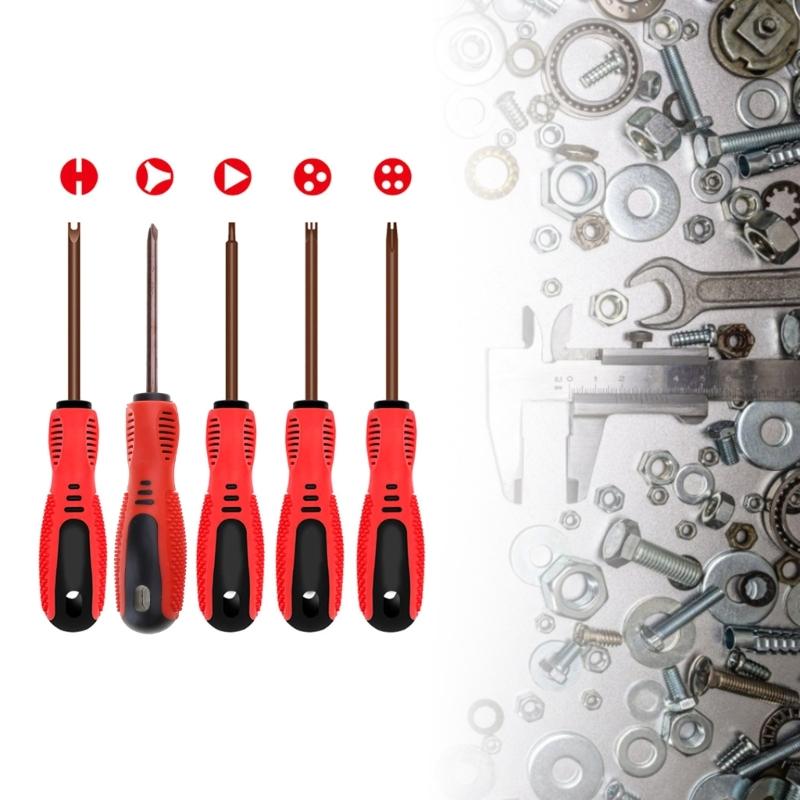 Special-Shaped Screwdriver Internal Cross Four-Point Three-Point U/Y Type Triangular Magnetic Driver Socket Screwdriver