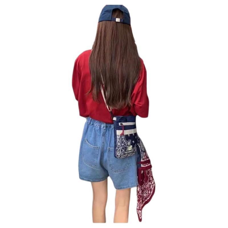 New Balance Fabric Crossbody Bag, Shoulder Bag Unisex Navy Blue New Balance LAB13607-NGO