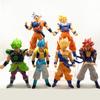Ball Collectible Dragon Z Figurines 7 Inch Pvc Super Saiyan Goku Vegeta Broly Model Figures