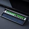 Solar Luminous Car Temporary Parking Card H Idden Telephone Number Plate For Car Styling Auto Number Card Stickers Accessories